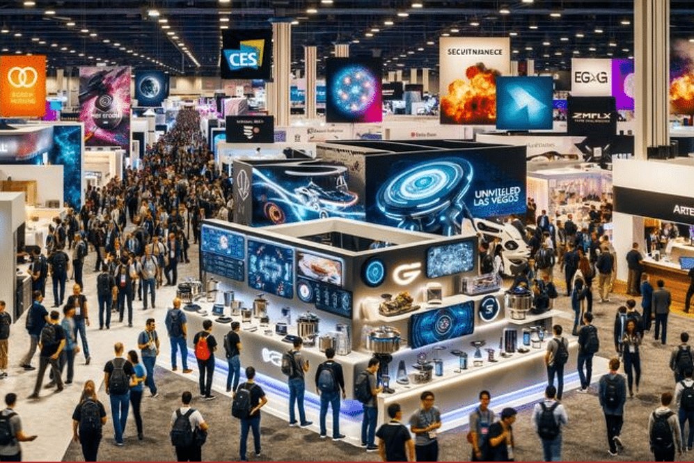 La convención tecnológica, que se lleva a cabo en Las Vegas, se exponen las innovaciones que marcarán el 2025. /Foto: elRǝverbero-Juan Carlos Moncada