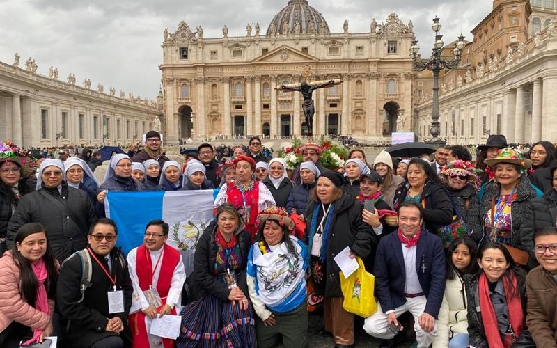Misa en honor del Cristo Negro de Esquipulas se ofició en Ciudad del Vaticano. / Foto Minex.