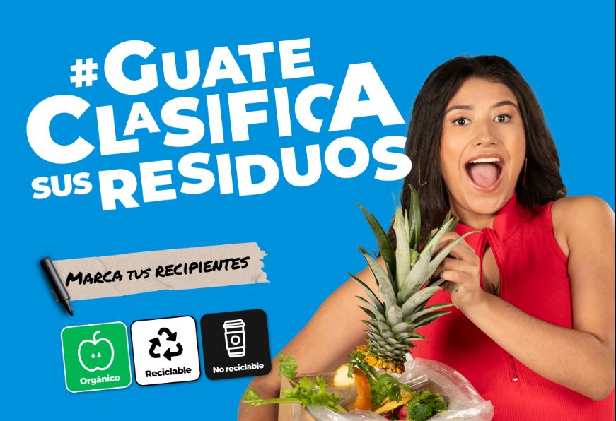 Clasifica tu basura. / Foto: MARN.
