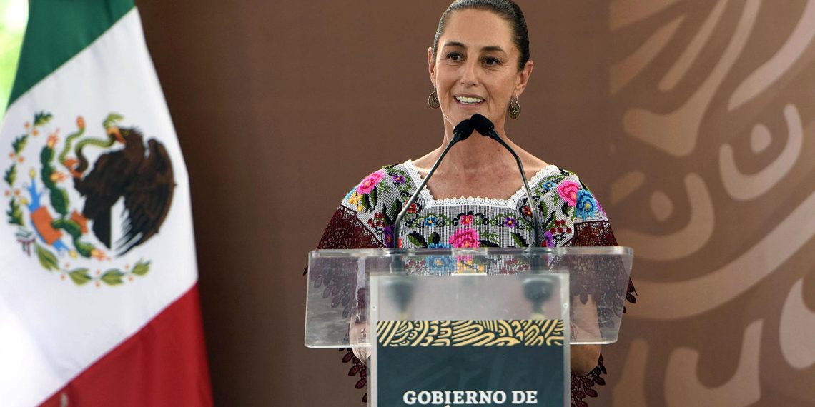 Claudia Sheinbaum, presidenta de México. / Foto: EFE.