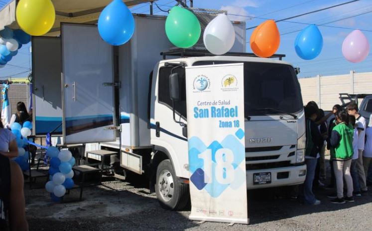 Clínica móvil del ministerio de salud
