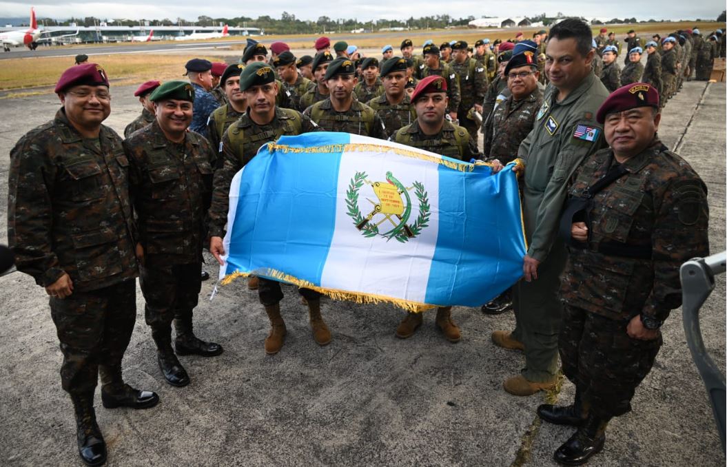 Ejército de Guatemala despliega 150 soldados para apoyar en seguridad en Haití