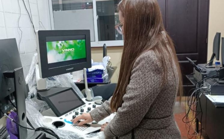 Equipo de ultrasonido fortalece servicios de Salud en Quetzaltenango. / Foto: MSPAS.