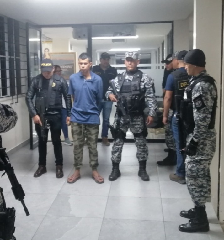 Martínez, es el primer marero salvadoreño capturado y expulsado del país en el año. / Foto: PNC