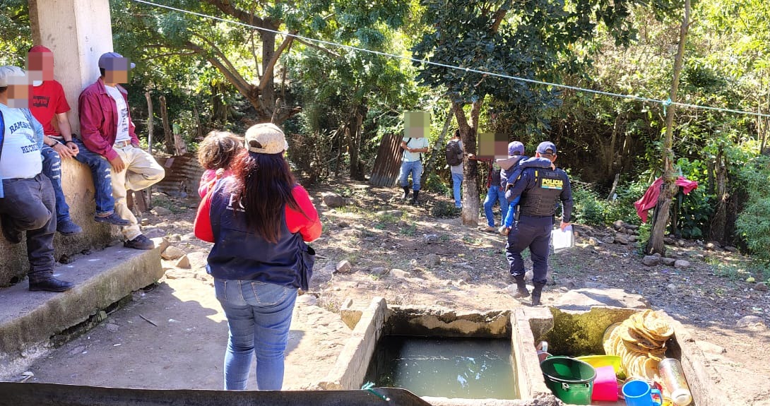 Menores sometidos a maltrato fueron rescatados por la PGN en Jalapa. / Foto: PGN.