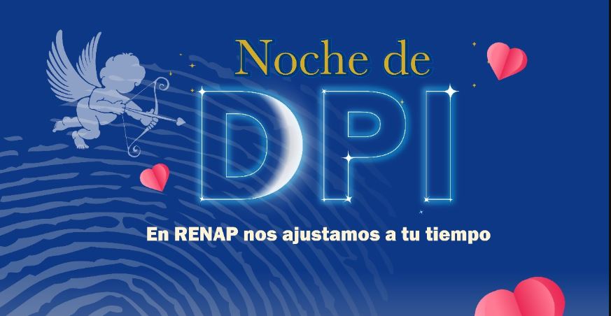 Renap llevará a cabo la Noche de DPI este 3 de febrero
