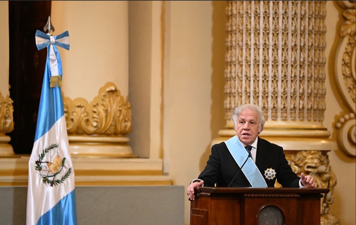secretario General de la Organización de los Estados Americanos (OEA) Luis Almagro