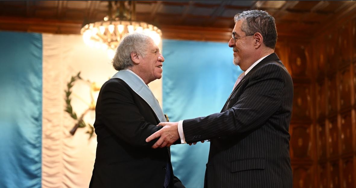 Presidente: “La OEA acudió inmediatamente al llamado de los guatemaltecos para respaldar el proceso de transición”