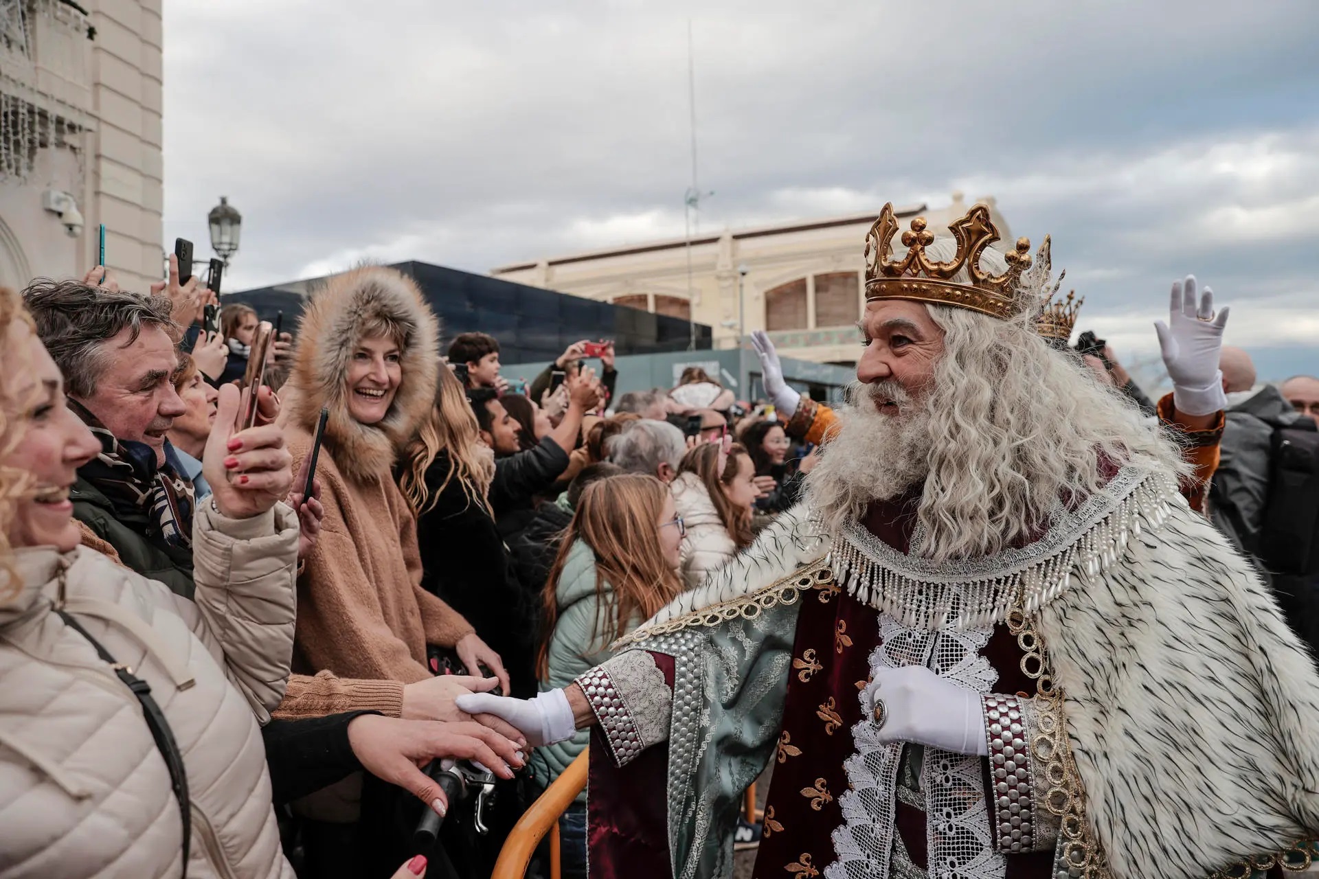 Reyes Magos solidarios con los más afectados por las riadas en España