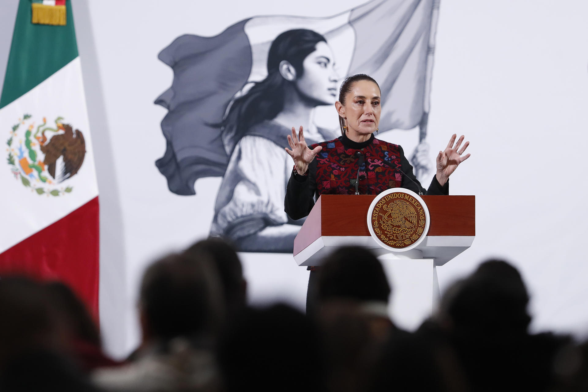 La presidenta mexicana Claudia Sheinbaum cumple 100 días de gestión con retos como el combate a la violencia y el cambio de gobierno en EE. UU.