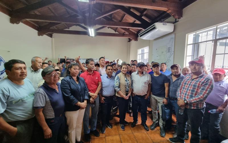 Dirección General de Transportes impulsa política de puertas abiertas