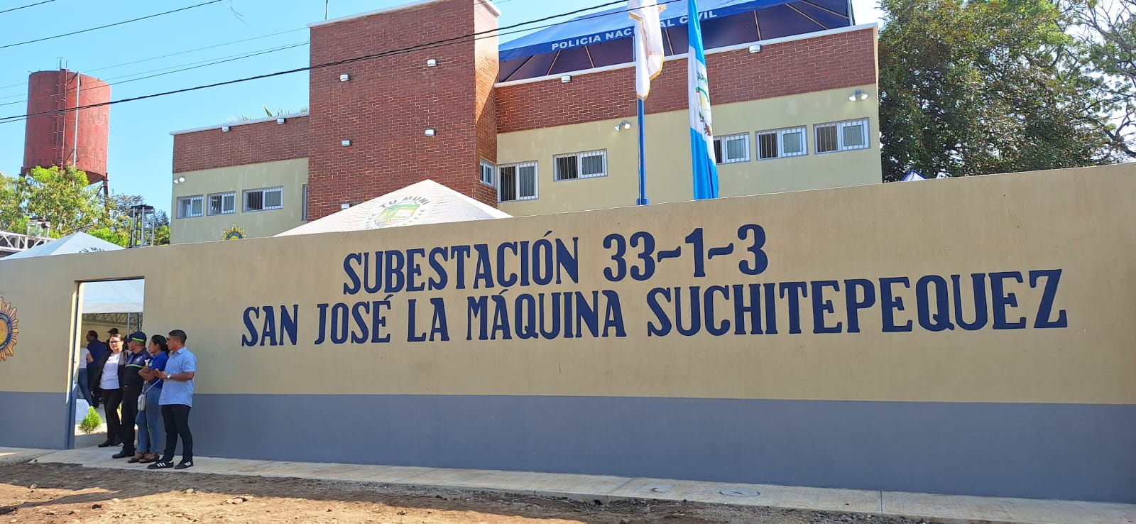 Inauguran subestación policial en Suchitepéquez