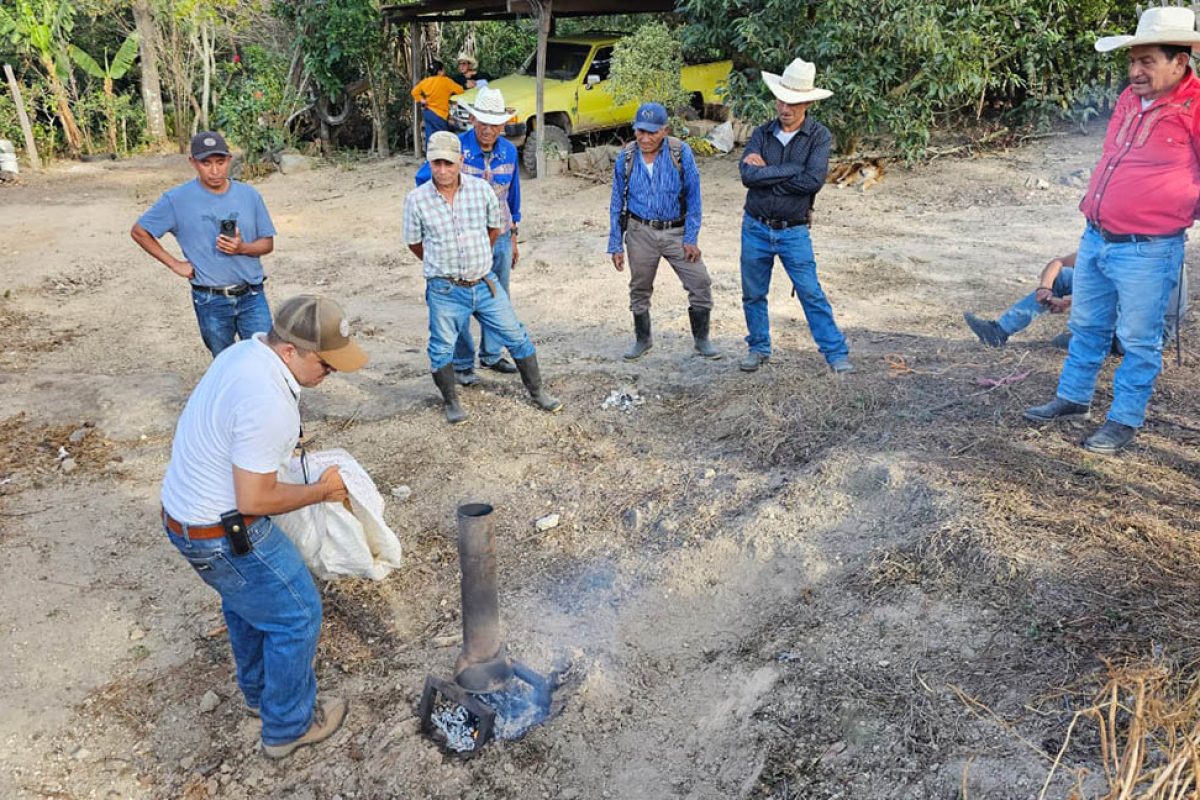 La actividad reunió a productores locales interesados en mejorar sus técnicas y recursos mediante herramientas prácticas e innovadoras. / Foto: MAGA.