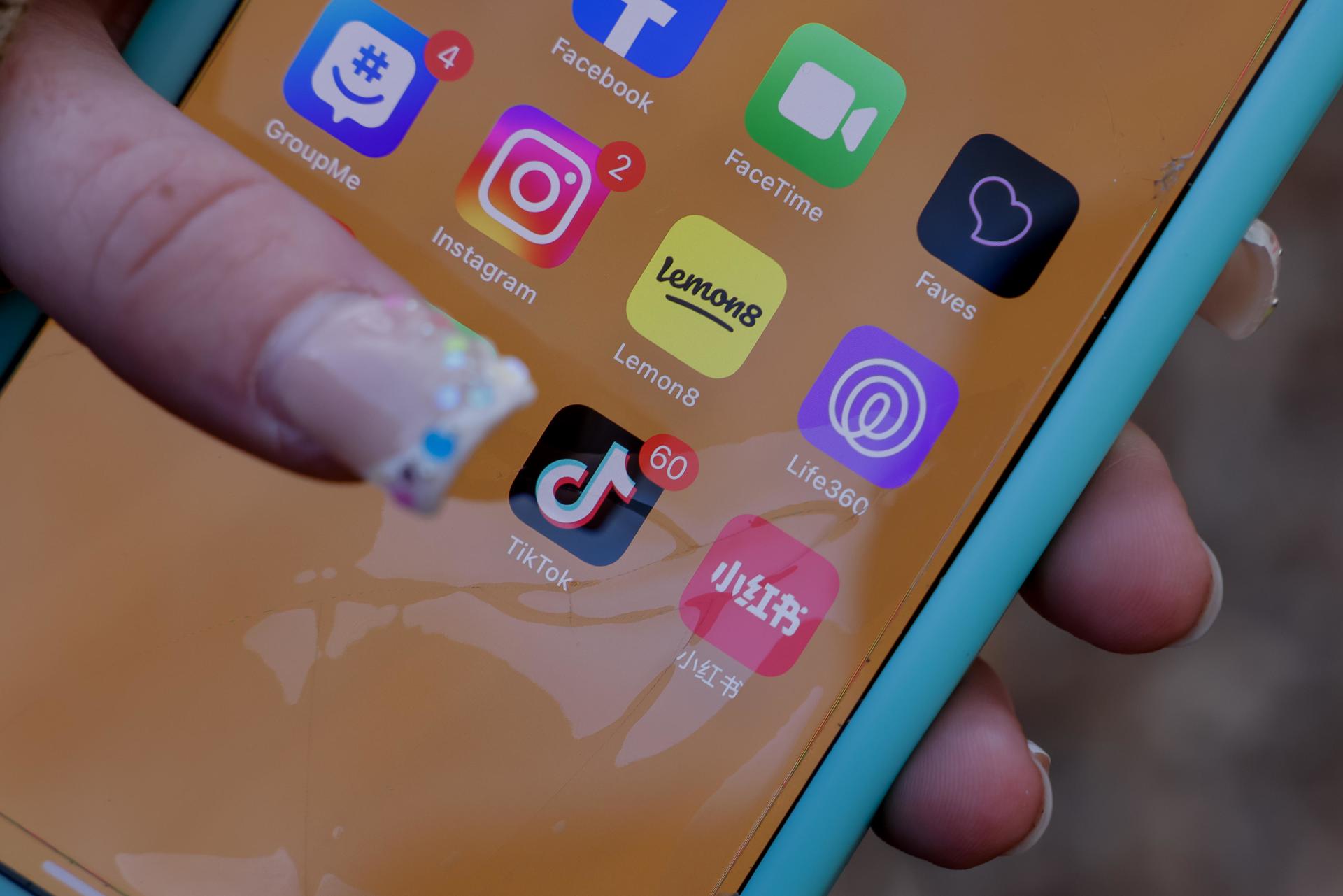 TikTok emitió un comunicado tras el anuncio de Trump. / Foto: EFE.