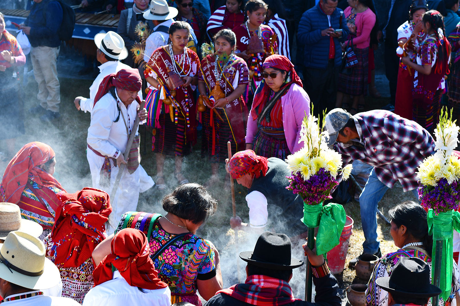 Desarrollan encuentro del pueblo maya mam en Huehuetenango