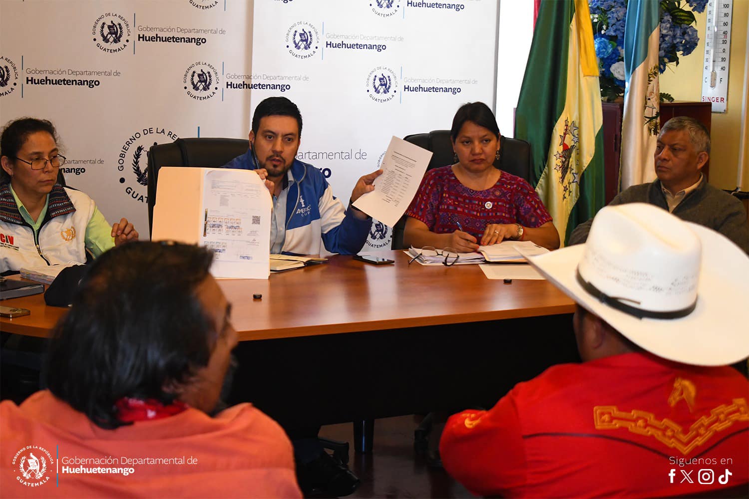 Capacitan a nuevos representantes ante el Codede de Huehuetenango