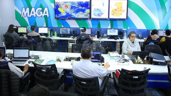 Según el monitoreo de la DIGEGR, hay 31 municipios en riesgo debido a las lluvias. / Foto: MAGA