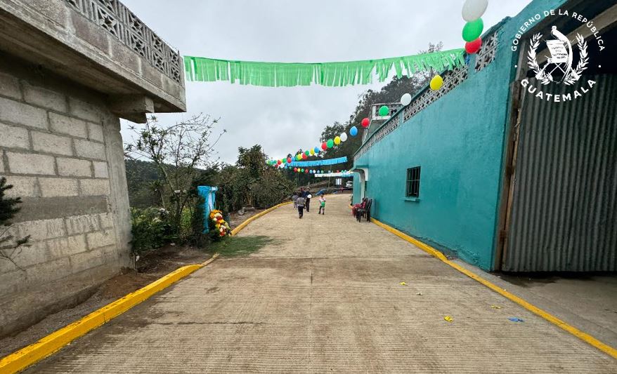 Avanzan obras que impulsan el desarrollo en Momostenango, Totonicapán