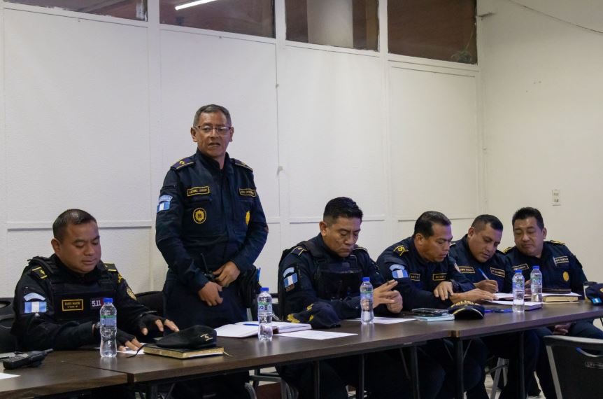 Seguimiento de las estrategias de seguridad para el departamento de Guatemala