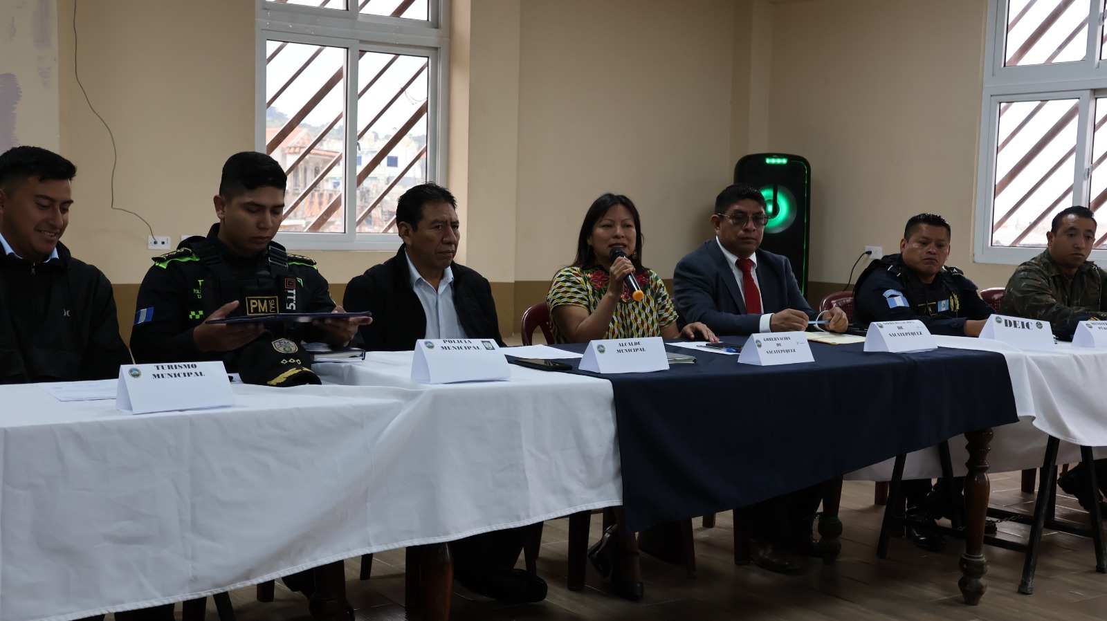 Mesas de seguridad logran reducción de hechos criminales en Sacatepéquez