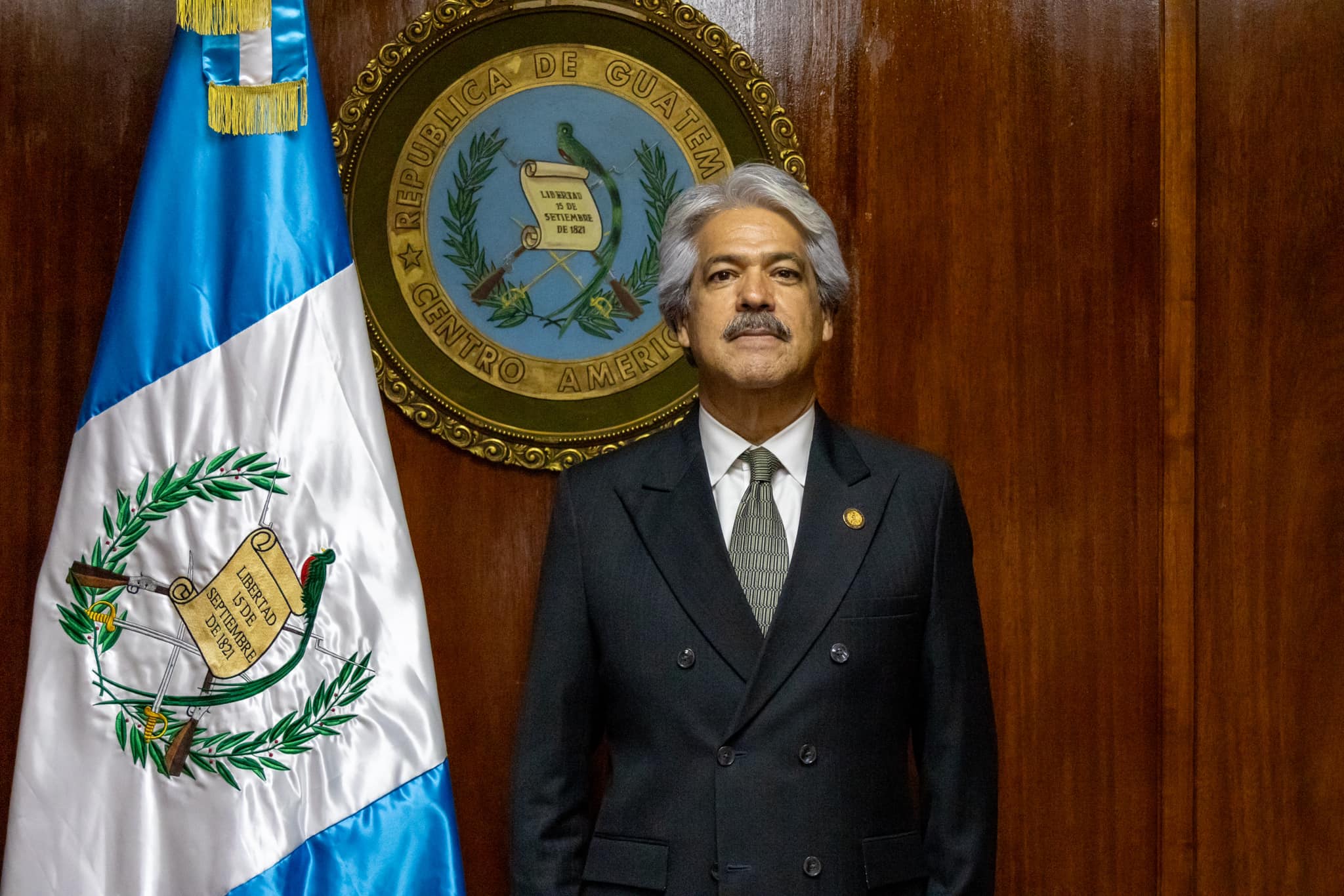Mauricio Benard asume como gobernador departamental de Guatemala