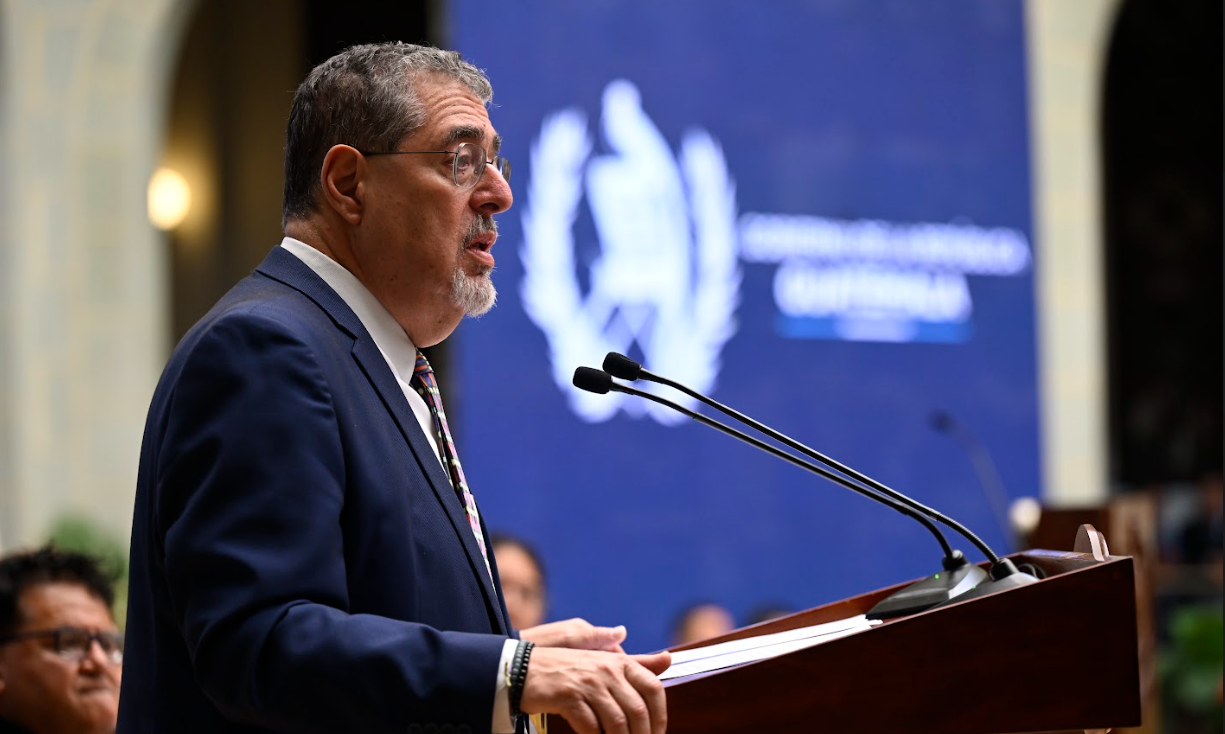 Presidente Bernardo Arévalo lamenta la situación en Venezuela. / Foto: Archivo SCSP.