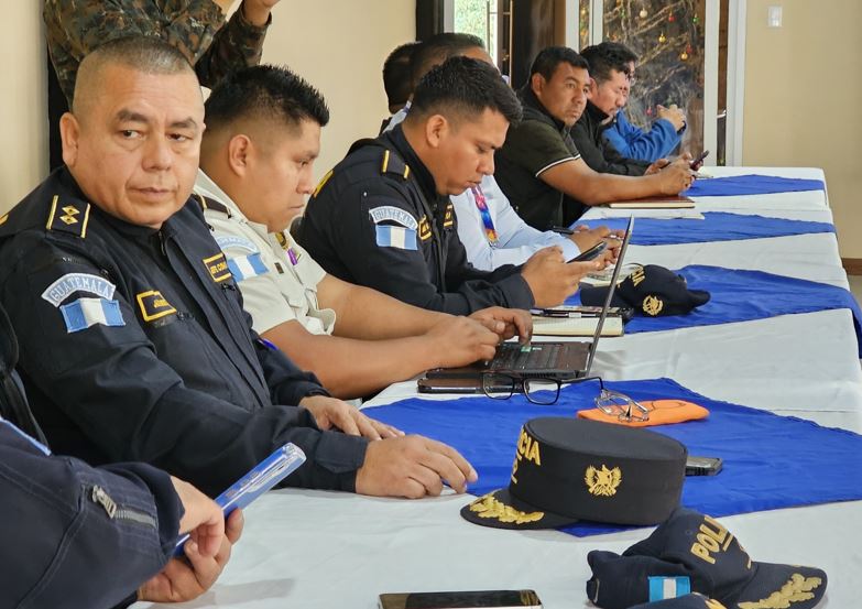 Desarrollan reunión interinstitucional para fortalecer la seguridad en Sololá