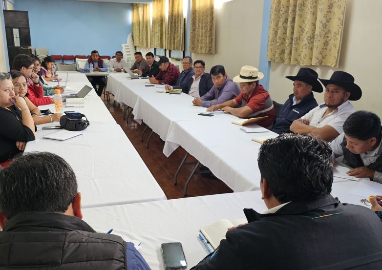 Primera reunión de trabajo y coordinación interinstitucional en Sololá