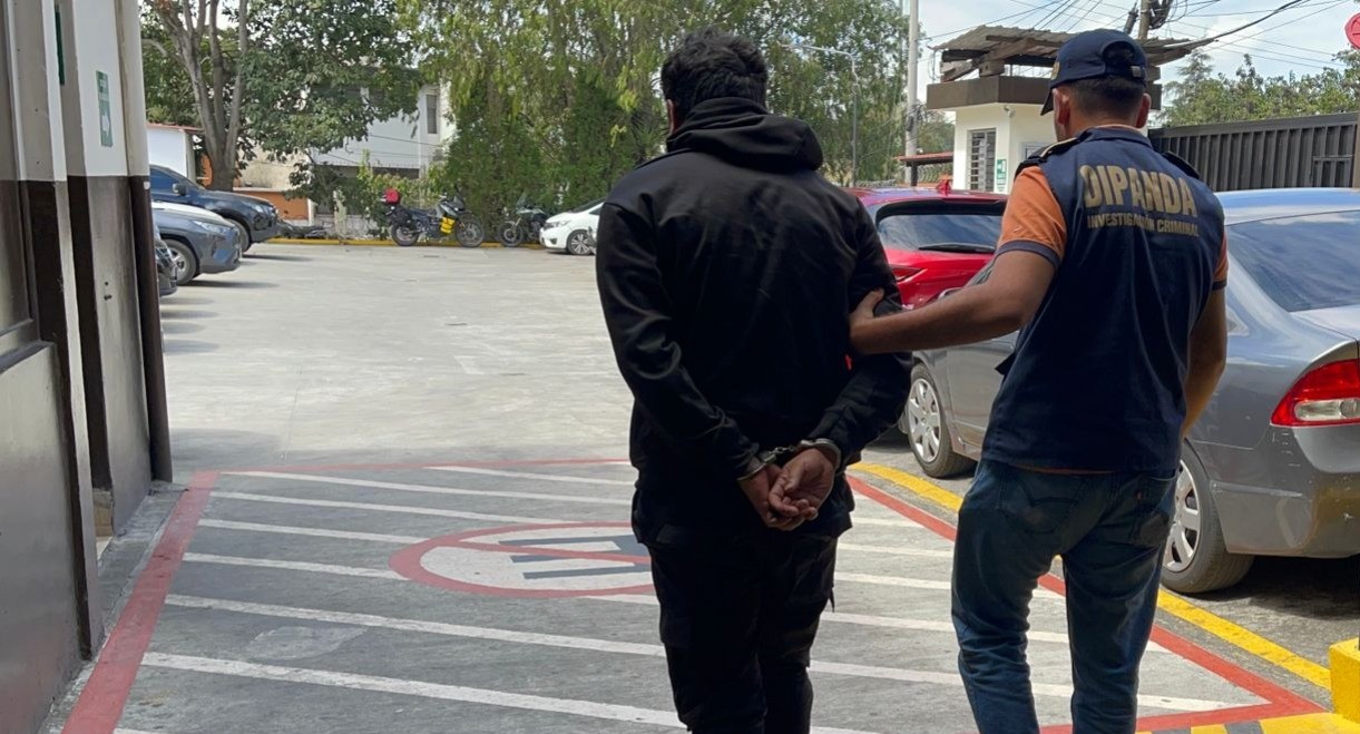 Capturan a salvadoreño por extorsión. / Foto: PNC.