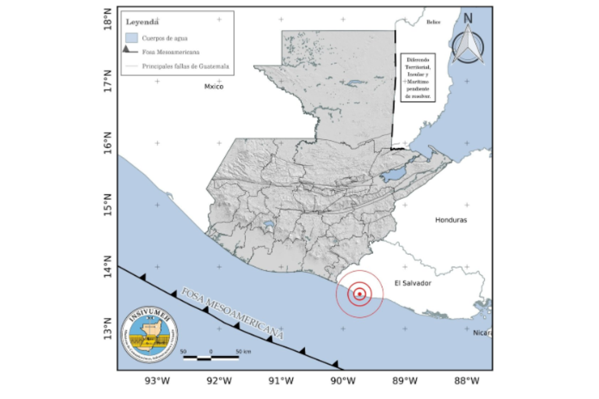 Temblor de 5.5 fue sensible en Guatemala, Conred inicia monitoreo a nivel nacional