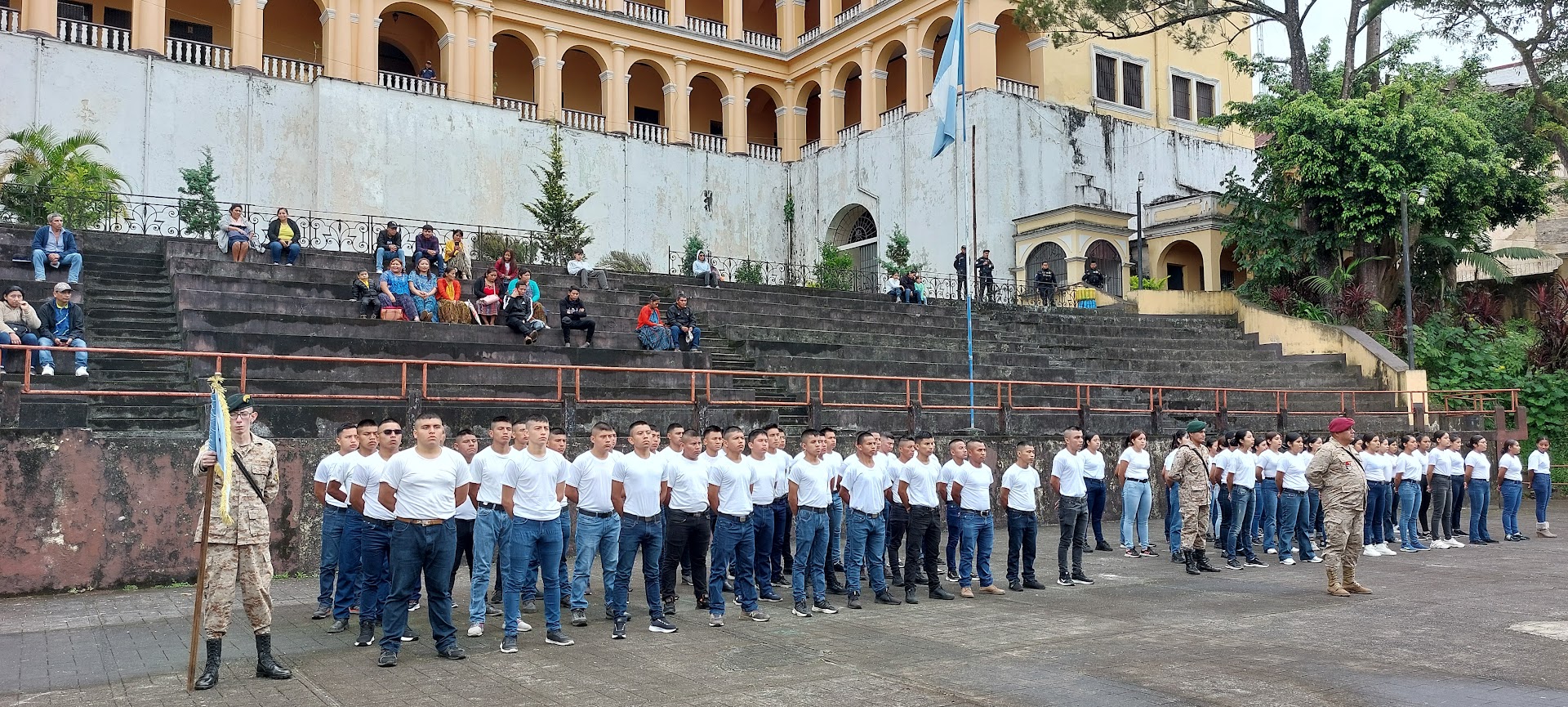 Inauguración del curso de Reservas Militares 2025 en Alta Verapaz