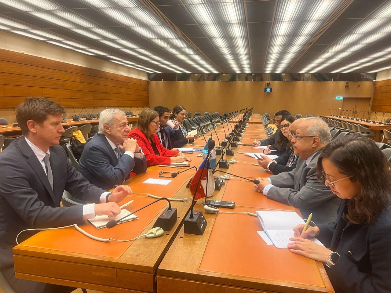 El canciller Carlos Martínez sostuvo una intensa jornada de trabajo este miércoles, en el marco de el 58 Consejo de Derechos Humanos la ONU, en Ginebra, Suiza.