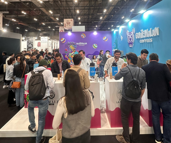 Guatemala participó en el Coffee Fest Madrid 2025
