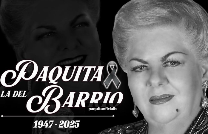 Fallece Paquita la del Barrio a sus 77 años. /Foto: Álbum personal de Paquita la del Barrio en redes sociales.