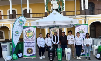 Municipalidades demuestran su compromiso con el medio ambiente. /Foto: Municipalidad de Huehuetenango.