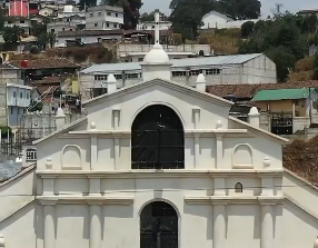 Firman convenio para la restauración de la Iglesia de San Sebastián en Totonicapán. /Foto: MCD.