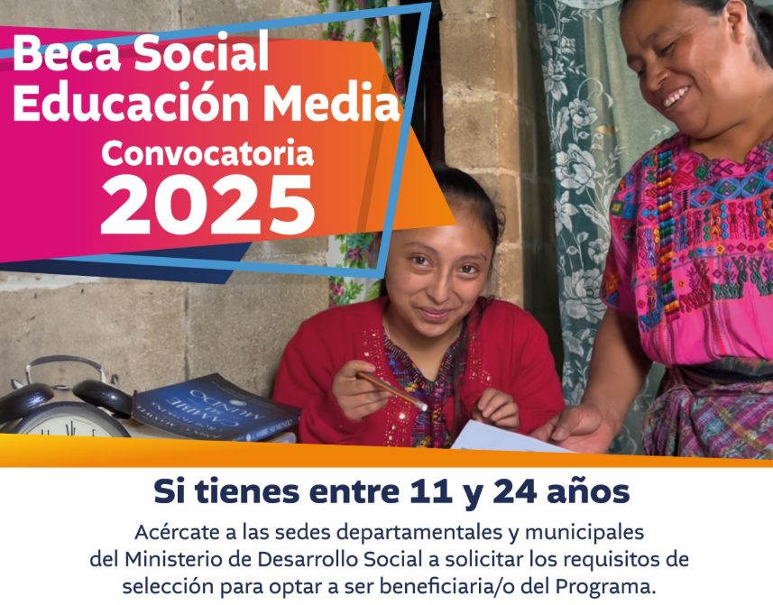 Mides abre convocatoria para beca de educación media.
