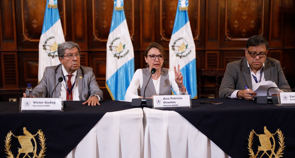 Ministra de Ambiente en el Conadur./ Foto: Alex Jacinto.
