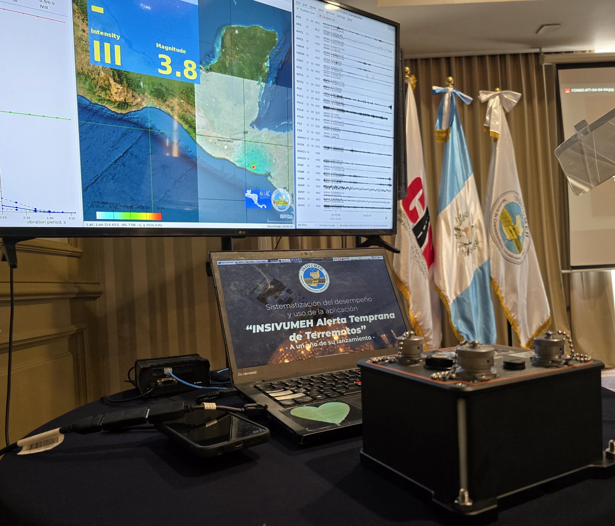 Insivumeh ha alertado a más de 70 mil usuarios con aplicación de terremotos