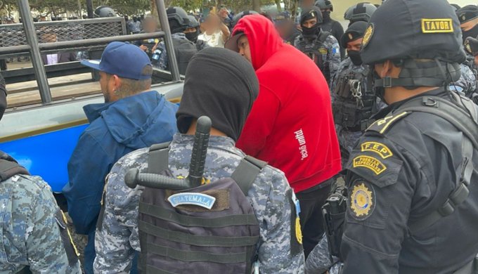 PNC realiza operativo conjunto contra las extorsiones