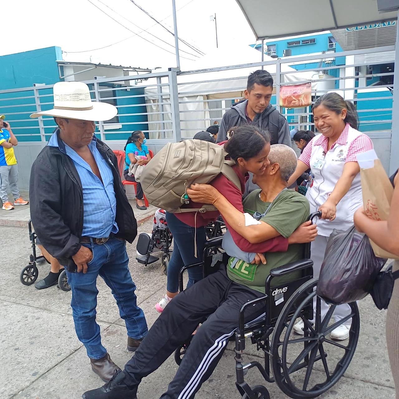 Nelson Canté, sobreviviente de tragedia en calzada La Paz, es dado de alta