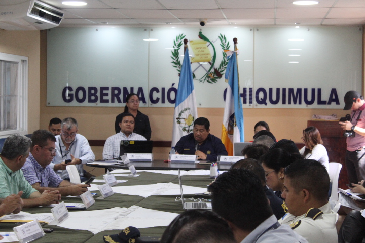 Comisiones departamentales presentan plan de trabajo ante el Codede de Chiquimula