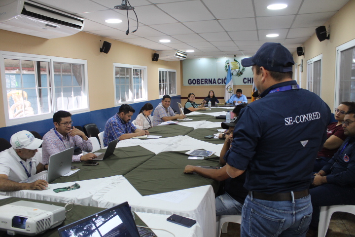 Refuerzan coordinación para la reducción de desastres en Chiquimula