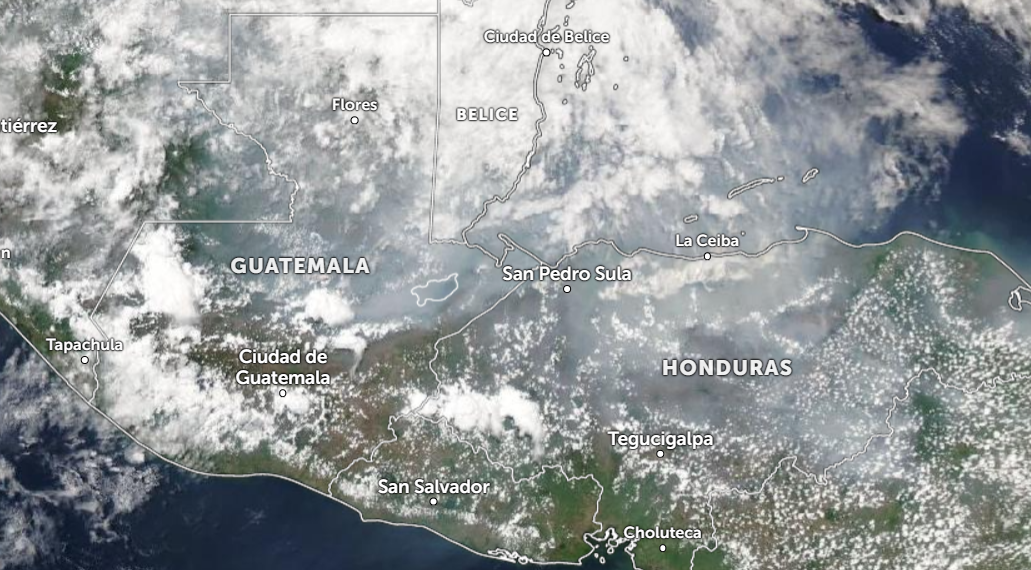 Insivumeh prevé lluvias dispersas y calor para esta semana. / Foto: Insivumeh.