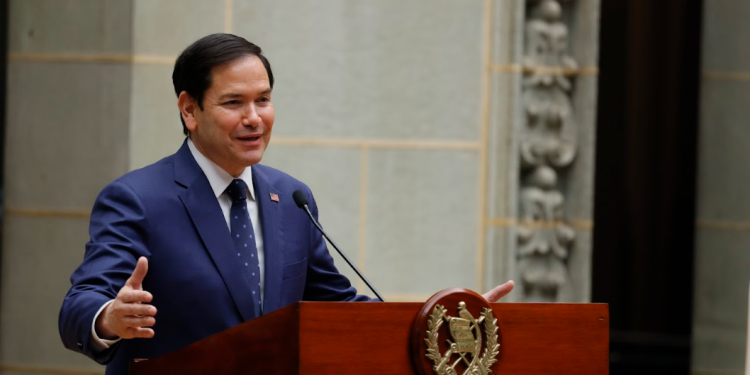 Marco Rubio, secretario de Estado de Estados Unidos. / Foto: Gobierno de Guatemala.