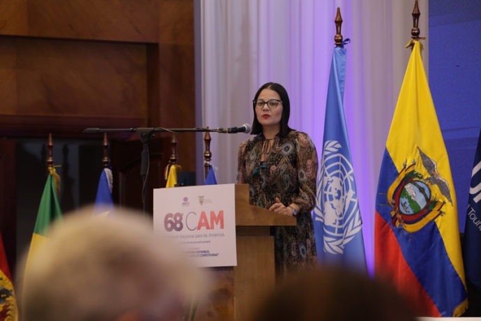 Natalia Bayona, directora de ONU Turismo, opina que la innovación por medio de tenología de IA jugará un papel clave en el crecimiento del turismo.