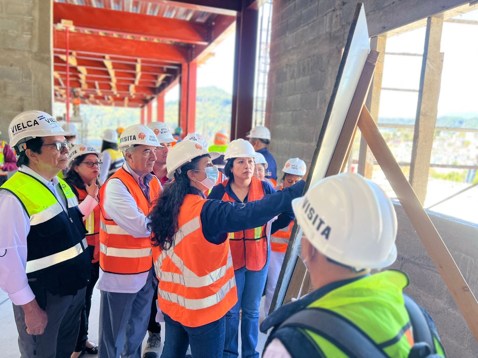 Ministerio de Salud supervisó construcción de hospital en Sololá