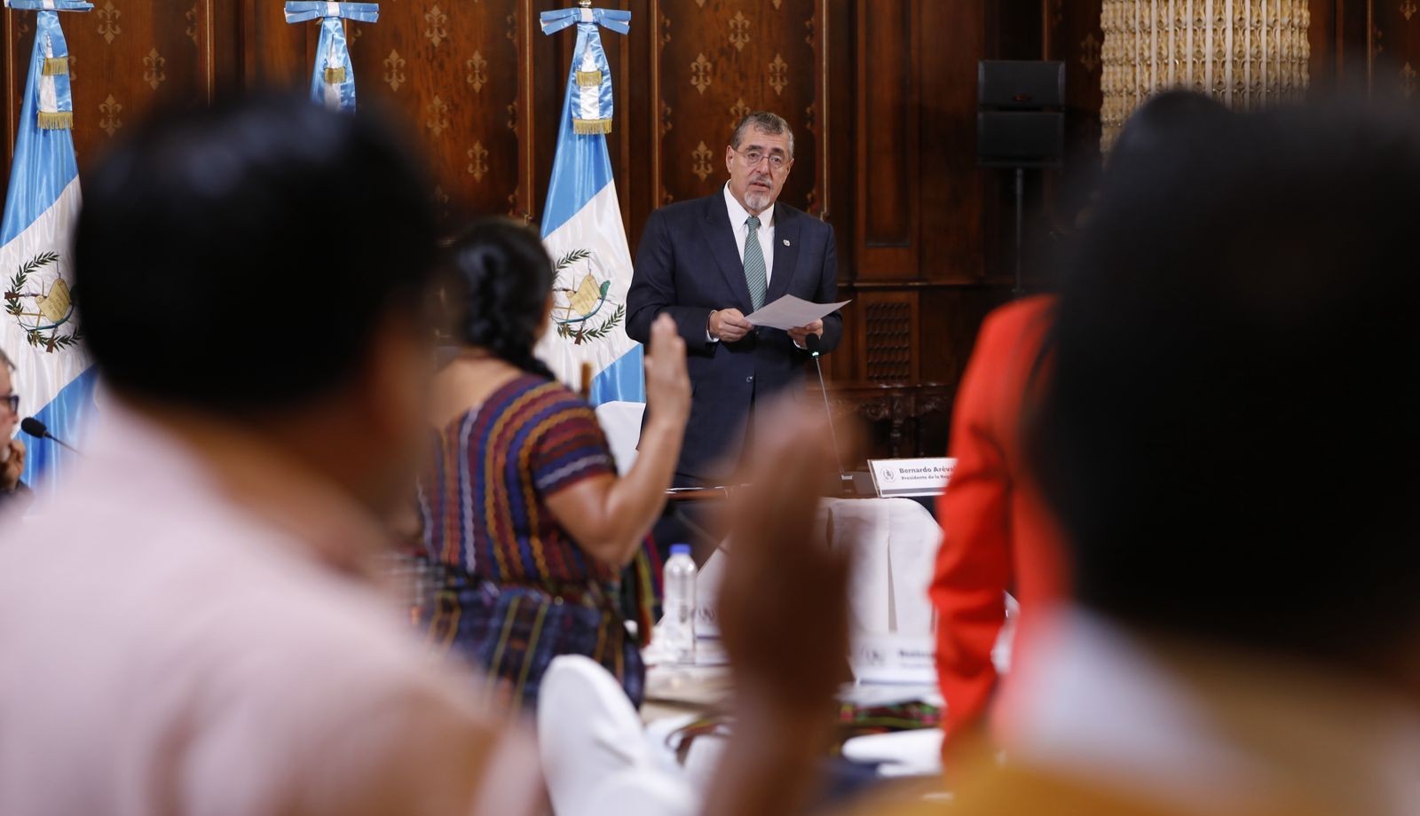 Presidente Arévalo lidera la primera reunión ordinaria del Conadur