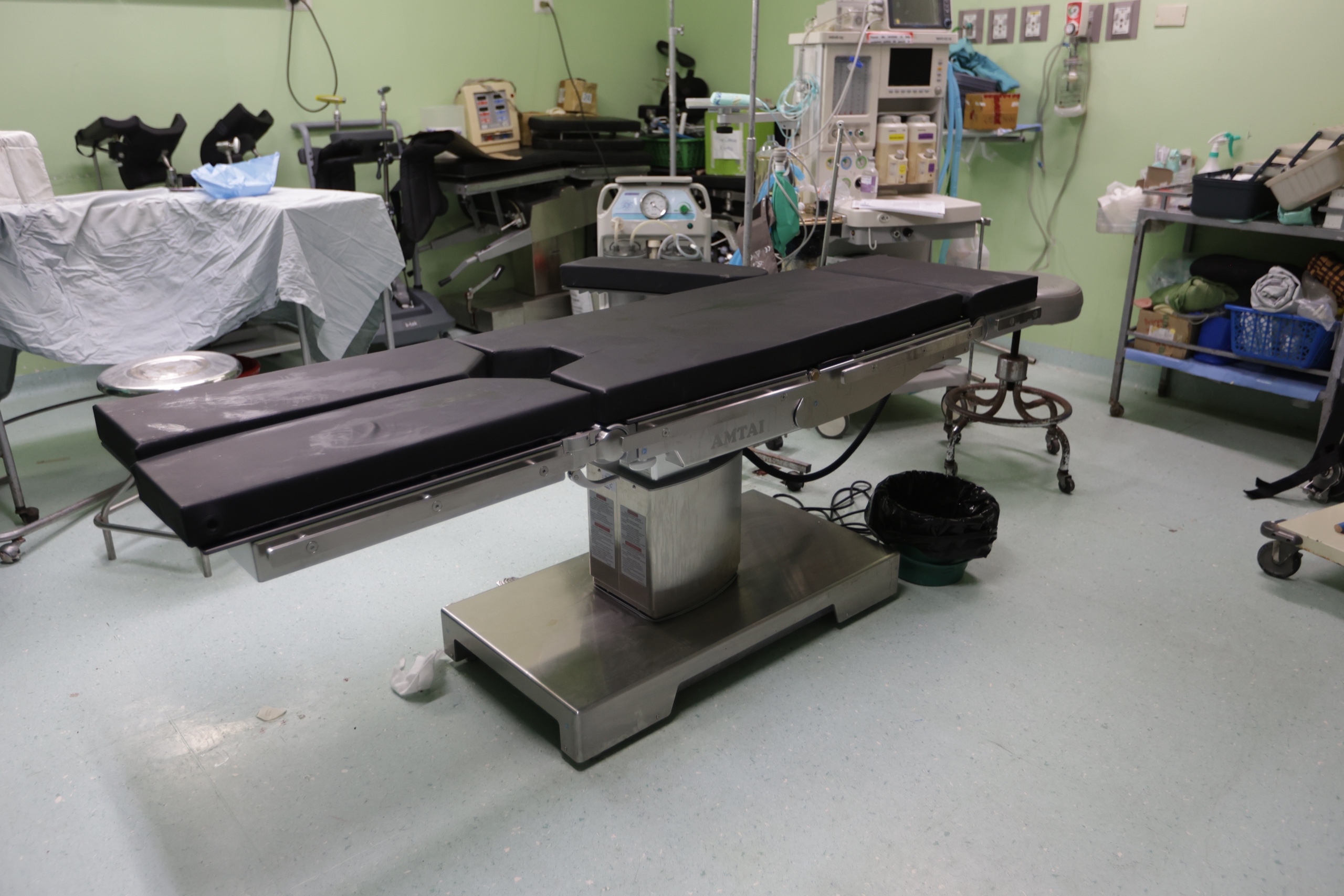 Parte del nuevo equipo del Hospital de Mazatenango incluye dotación para quirófanos. / Foto: MSPAS.