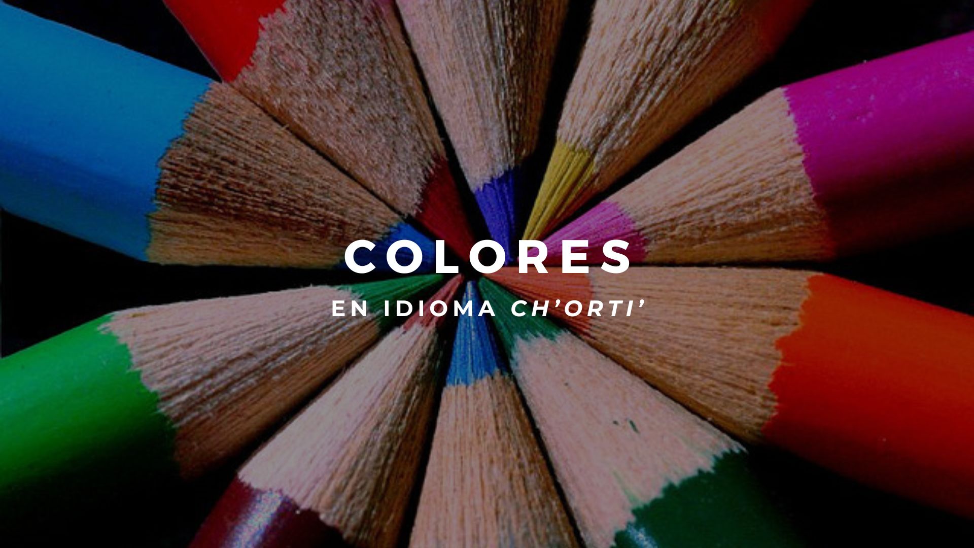 Cada palabra en Ch’orti’ no solo designa un color, sino que también evoca elementos de la naturaleza y la vida cotidiana de este pueblo indígena. / Arte: AGN